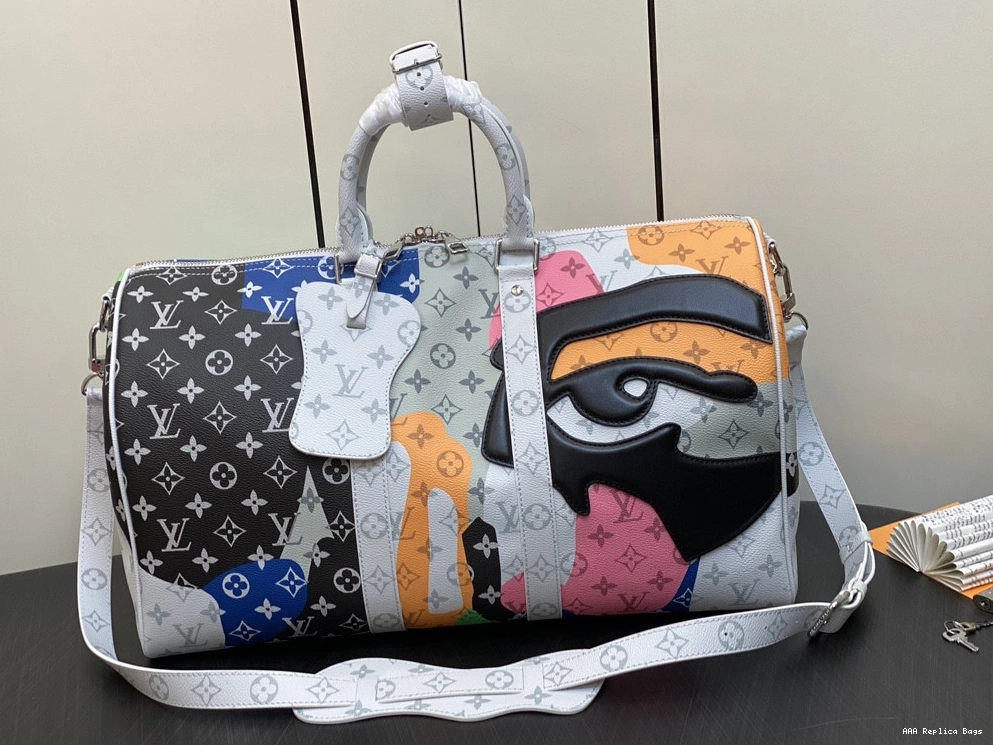 Aaa replica bags BANDOULIÈRE VUITTON KEEPALL 45  LOUIS 0807